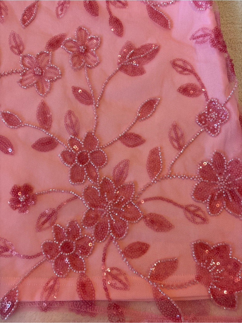 Peppermayo pink sequin short homecoming dress, size S - Picture 6 of 7